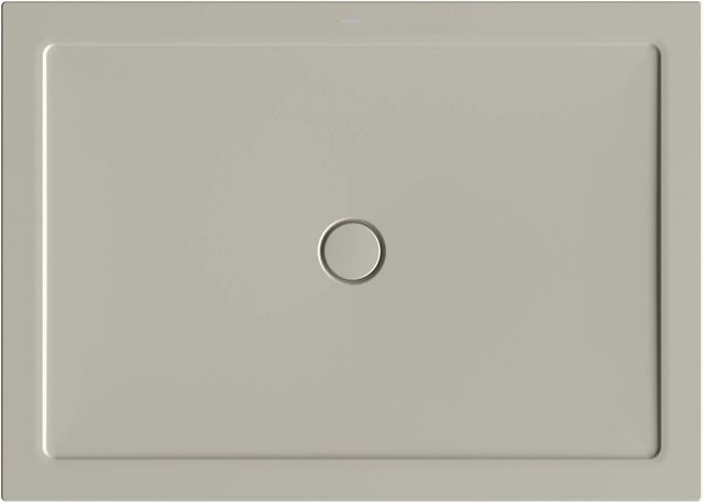 Bette Duschwanne Stage Rechteck aus Stahl-Emaille in Stone, B/B: 140 x 100 cm - Bild 1