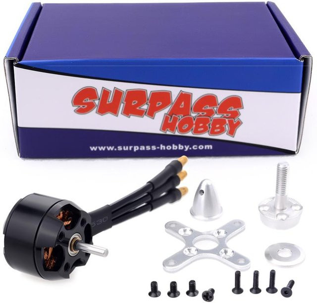 SURPASS HOBBY 2216 Motor C2836, bürstenloser Motor für RC-Flugzeuge - Bild 1