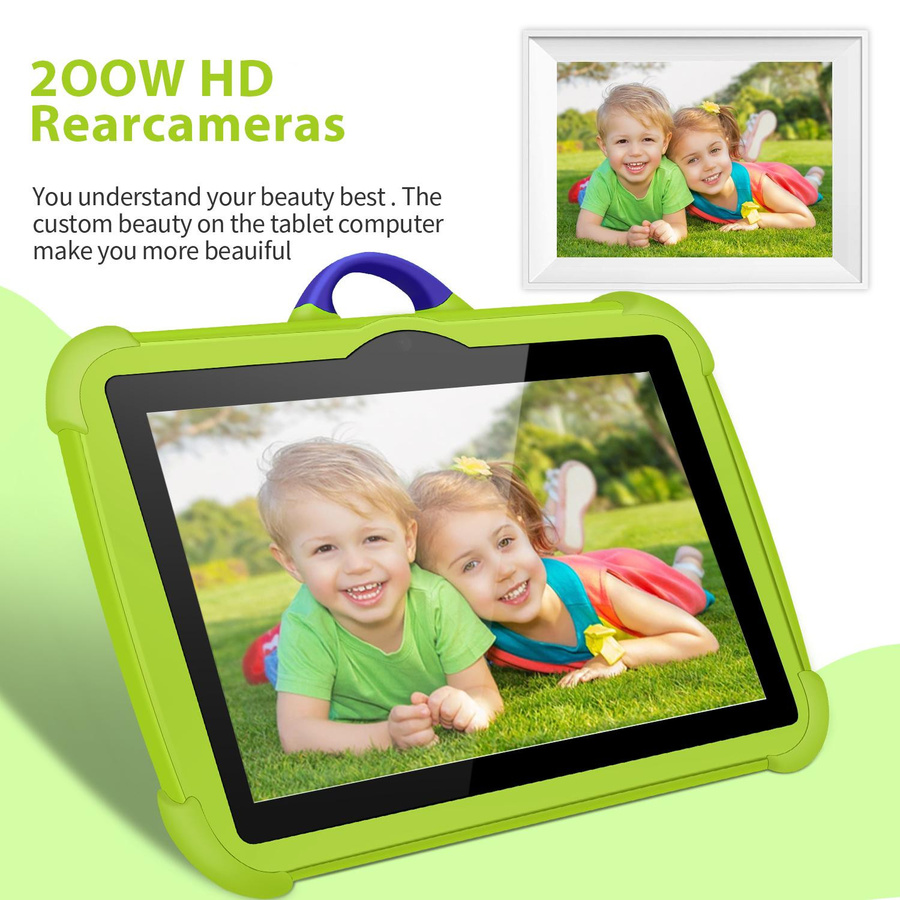 BDF Kinder-Tablet 7 Zoll mit Android 13, 4 GB RAM, 64 GB Speicher, Quad Core, WiFi, Bluetooth, Rosa - Bild 2
