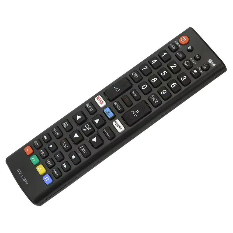 Universelle LG Fernbedienung in Schwarz mit Netflix und Prime Video Schnellzugriffstasten - Bild 3