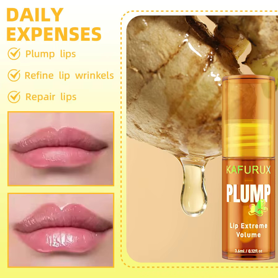 KAFURUX Lip Gloss Serum, glänzend, Lip Öl - Bild 2