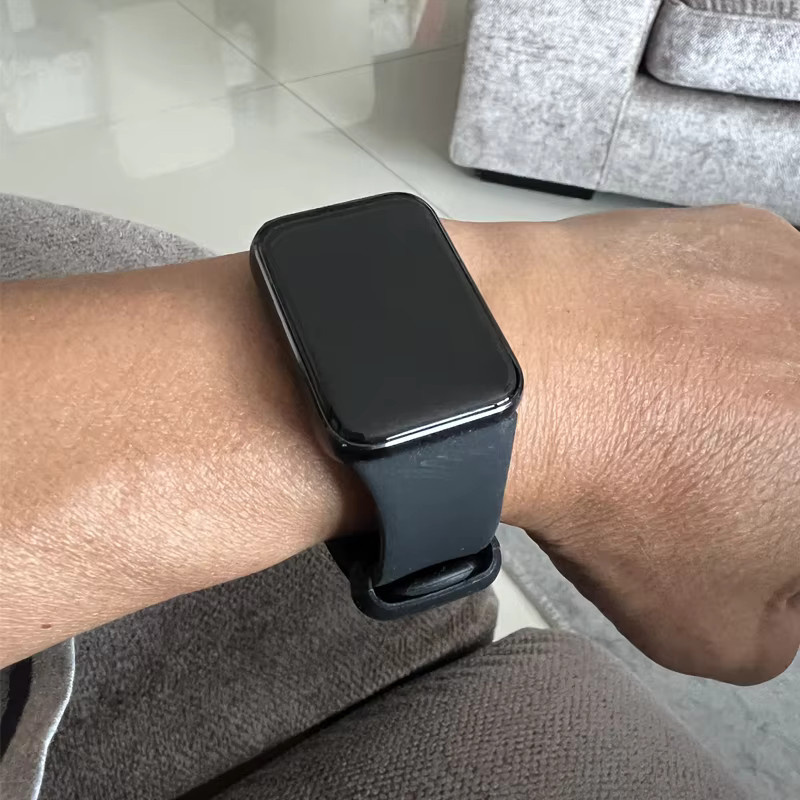 Xiaomi Uhrenarmband Silikon, Schwarz, Redmi Watch 4, Mi Band 8 Pro - Bild 1