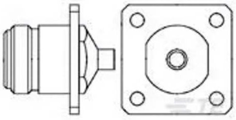 TE Connectivity 1057178-1 N-Steckverbinder - Bild 1