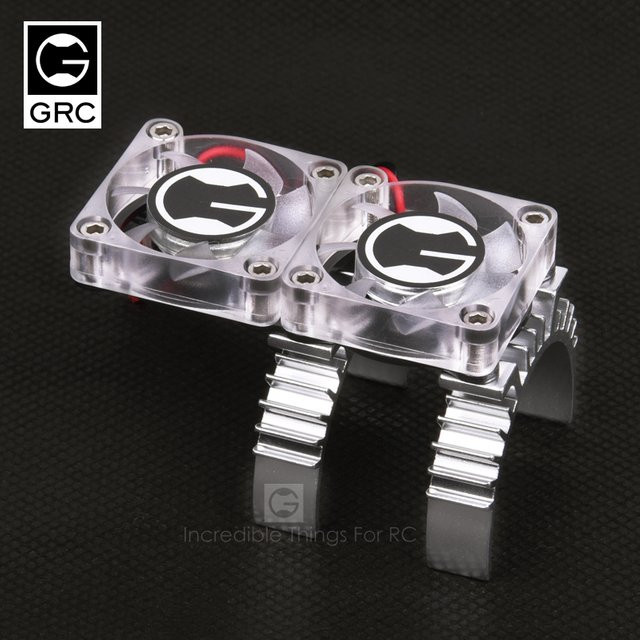 XINQIRC Thermo-Induktionskühler-Lüfter des GRC-Motors für 1/10 RC ferngesteuertes Auto TRX-4, Zubehör - Bild 1