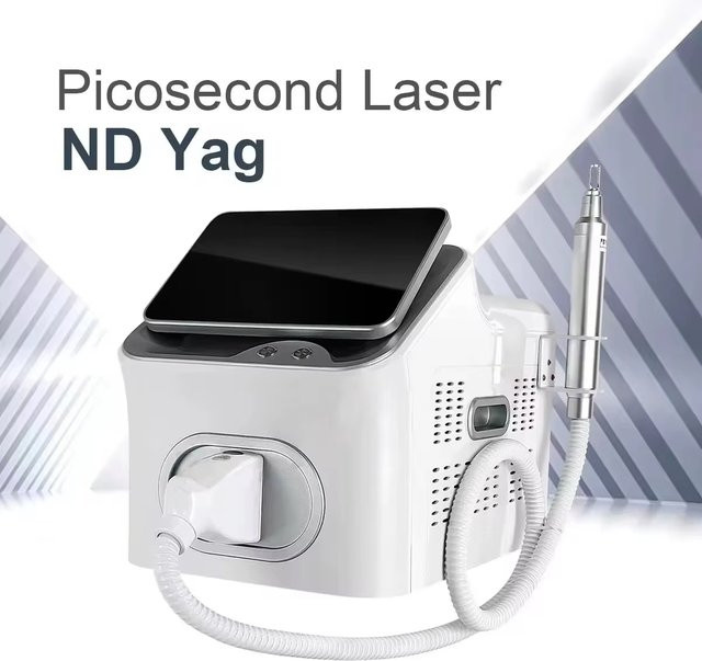 Nd:YAG Picosecondenlaser Tattoo Entfernung, 4000W, Weiß - Bild 1