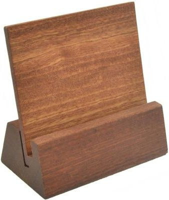 Baozhaocai Tischkartenhalter aus Holz in Braun für Hochzeiten und Restaurants - Bild 1