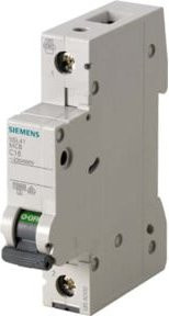 Siemens Digitaler Industrielinien-Leitungsschutzschalter 6A, 230V, 1-polig, 10kA, Grau, 5SL4106-6 - Bild 1