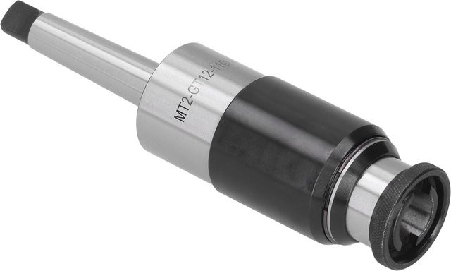 Koogeelife Spannzangenhalter mit Morse-Kegelschaft für CNC-Drehmaschinen und Gewindeschneiden, Farbe: Silber, MT2/GT12 - Bild 1