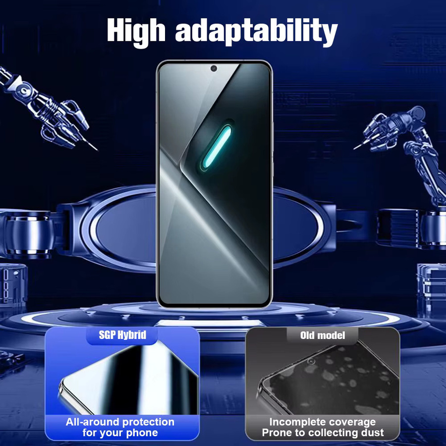 2 Stück Displayschutzglas für Xiaomi POCO X8 Pro Max, gehärtetes Glas, transparent, case-freundlich - Bild 5