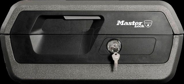 Master Lock Sicherheitskassette LCFW30100 Feuerschutzbox feuerfest und wasserabweisend mit 60min Schutzzeit - Bild 1
