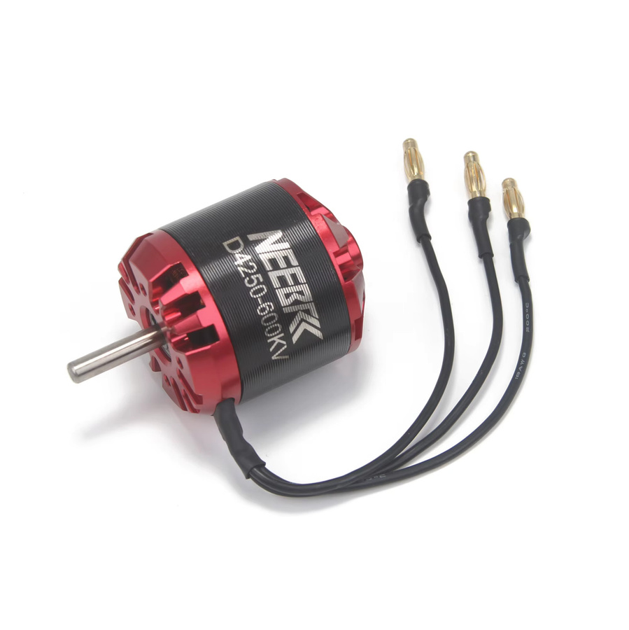 NeebRC Bürtenloser Motor 4250 600KV 800KV, mit 60A 80A ESC Geschwindigkeitsregler, für RC FPV Starrflügel-Racing-Drohnenflugzeuge Multicopter - Bild 2