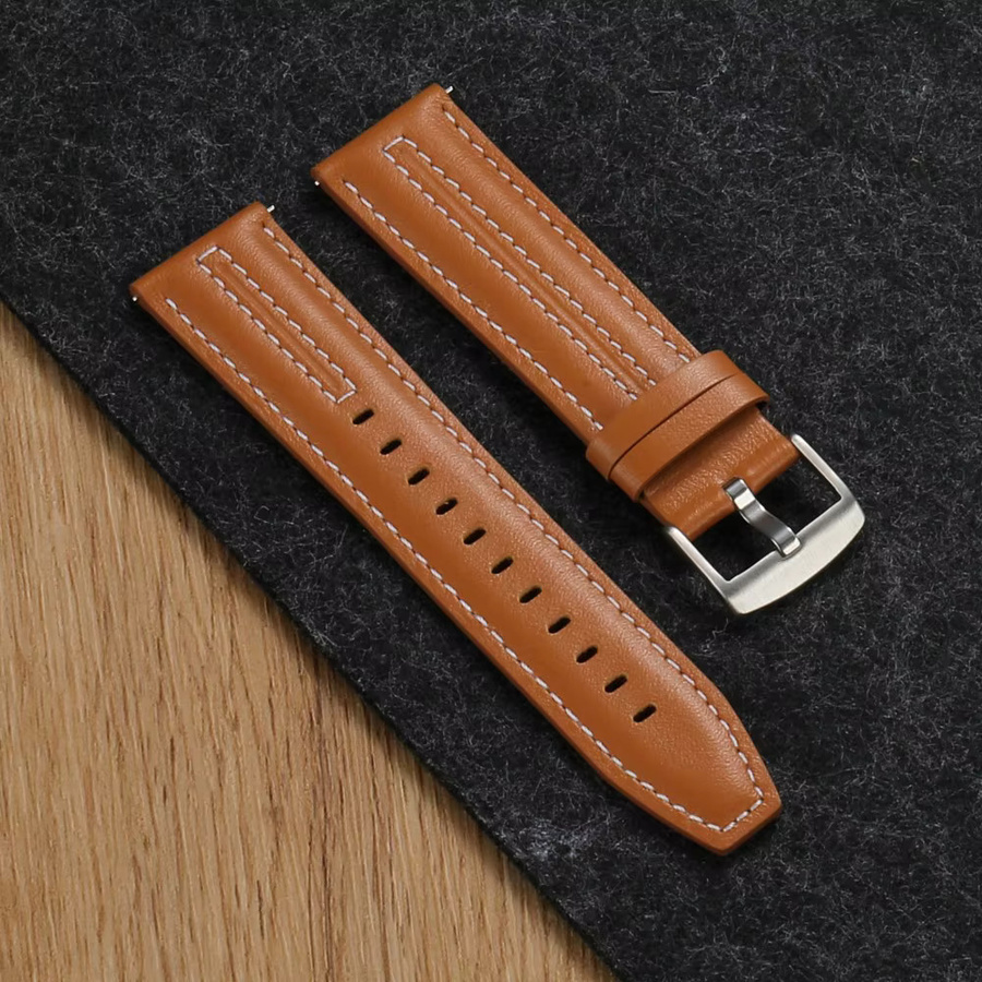 Huawei Uhrenarmband Leder, 22 mm, 18 mm, Unisex - Bild 2