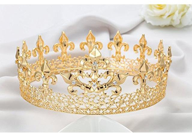 Wucifang Jewelry Krone, Goldfarben, Herren - Bild 1