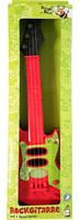 VEDES Rockgitarre in Rot mit Nylonsaiten für Kinder ab 3 Jahren, Länge: 40 cm - Bild 1