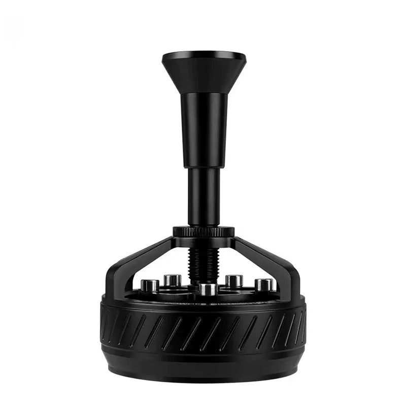 ALIKISSCAFE Rotary WDT Espresso Rührer mit magnetischer Nadelverteilung für 58mm Siebträger, Schwarz - Bild 3