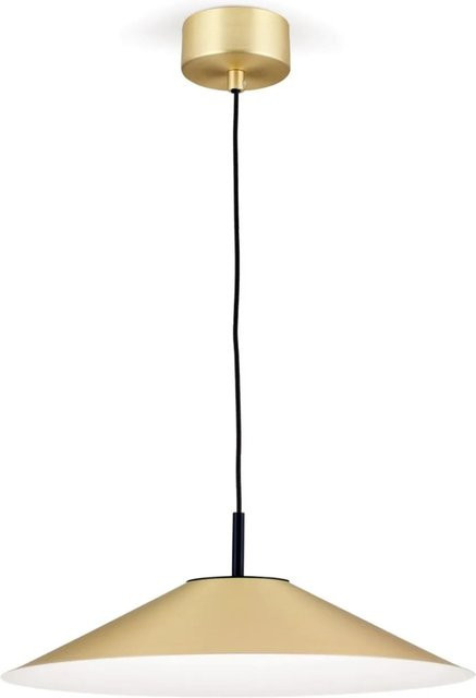 Orion Leuchten LED Hängeleuchte Gourmet in Gold, Durchmesser: 35 cm, dimmbar, warmweiß 3000K, 22W, 1700lm - Bild 1