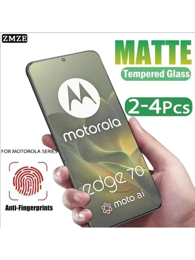 Mattiertes Schutzglas Set für Motorola Edge 70 60 50 Neo 40 30 20 mit Anti-Fingerabdruck-Funktion - Bild 7