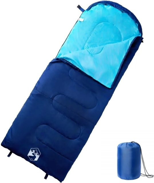 vidaXL Schlafsack für Erwachsene zum Camping für 3-4 Jahreszeiten 94443 - Bild 1