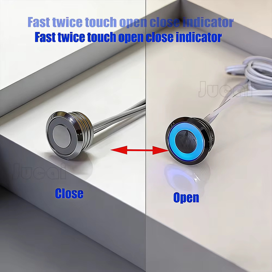 IKSLED Berührungssensor LED-Dimmer-Schalter in Silber mit Doppel-Speicherfunktion für stufenlose Dimmsteuerung von LED-Streifen - Bild 2