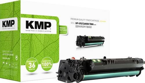 KMP Toner Cartridge Schwarz kompatibel mit HP 49X Q5949X für Laserdrucker mit 6000 Seiten Reichweite - Bild 1