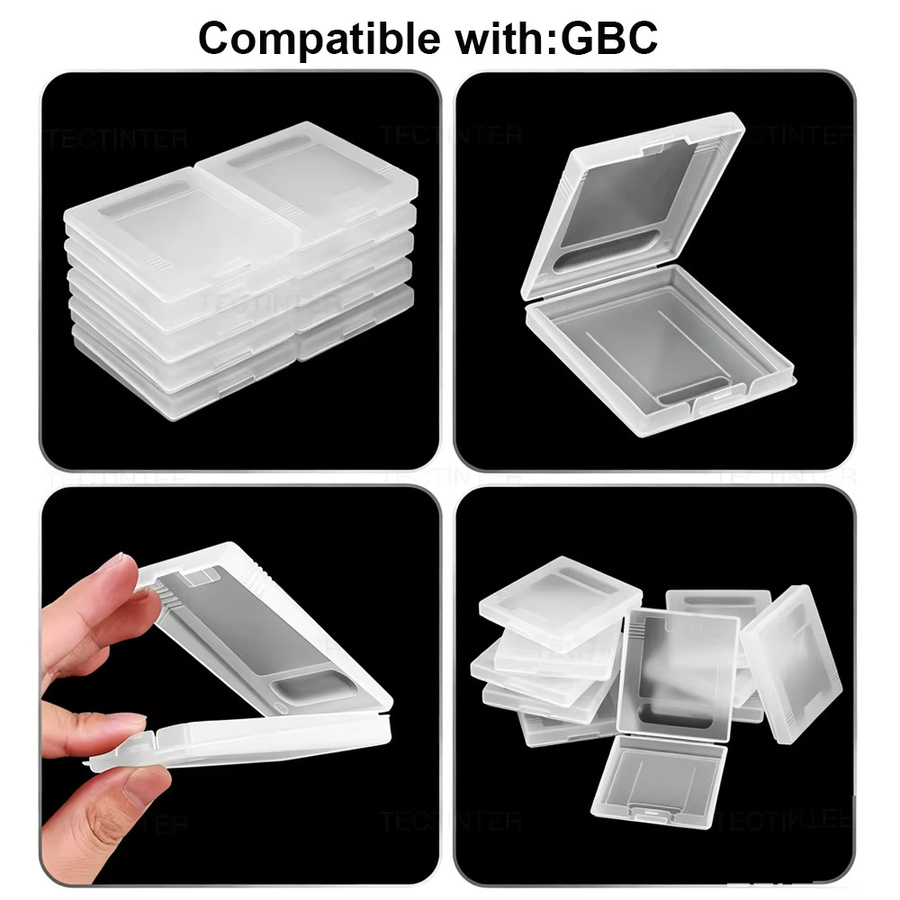 Transparente Schutzhülle für Nintendo GameBoy Advance Kassetten aus Kunststoff - Bild 2