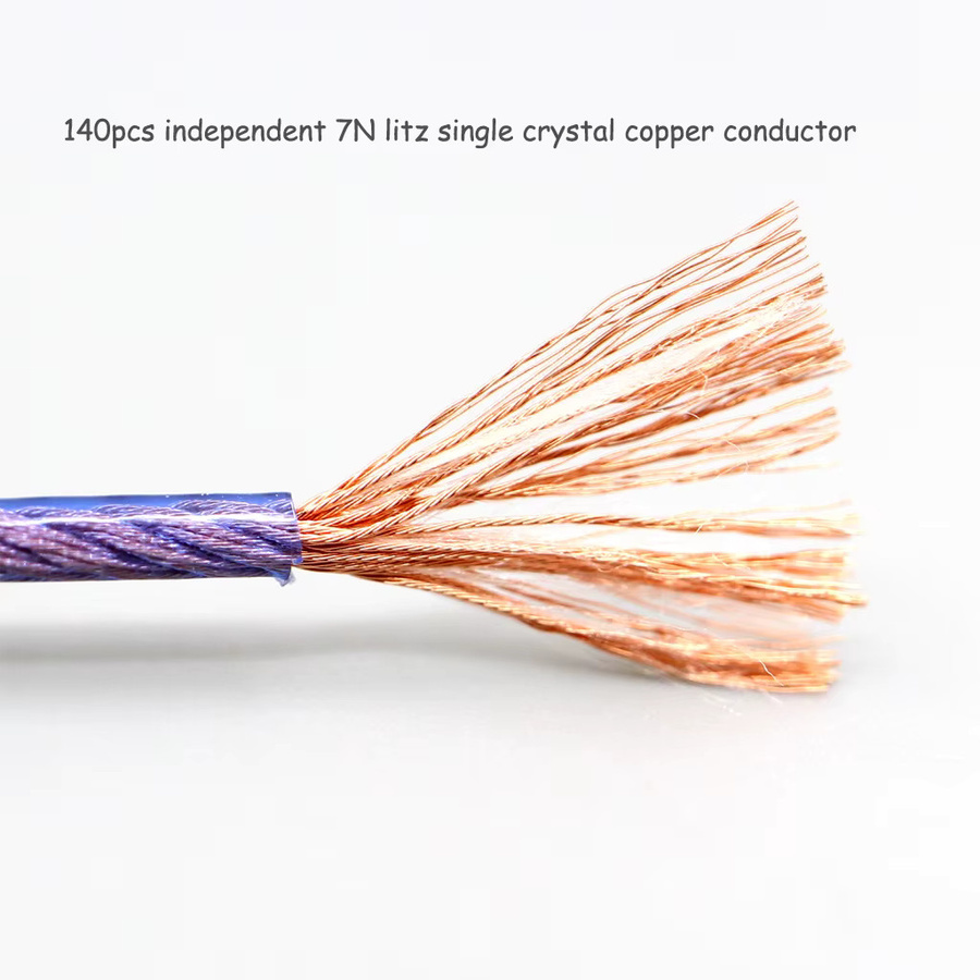 EachDIY Typ2 Litz 7N OCC Kopfhörerkabel mit 1,8 mm Durchmesser und 4,4 mm Male Plug auf 3,5 mm Jack für AKG K371BT, Beyerdynamic DT177x und Pioneer HDJ-X10 - Bild 2