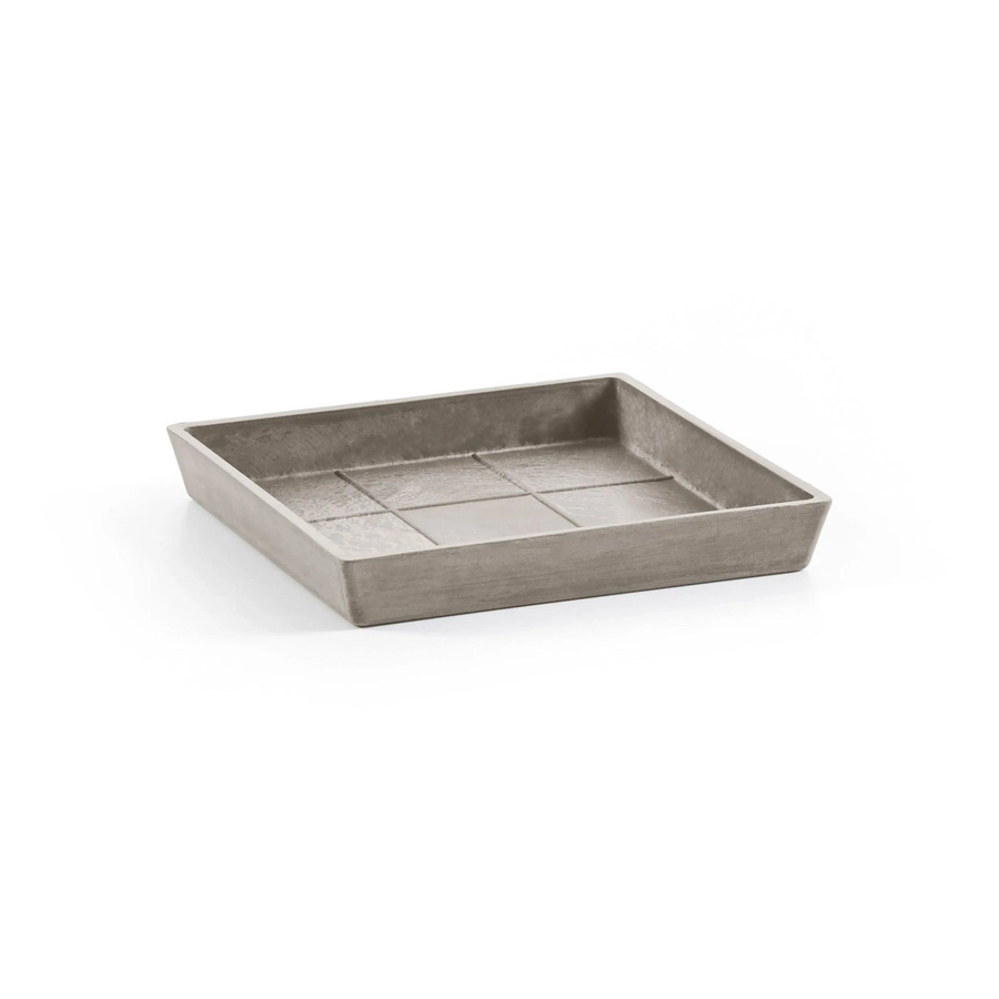 Ecopots Untersetzer quadratisch braungrau mit 18 cm Durchmesser - Bild 2