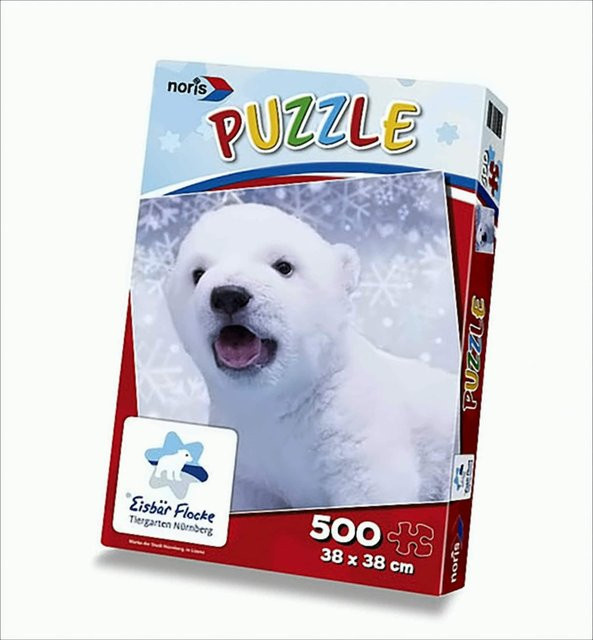 Noris Eisbär Flocke, Puzzle, 500 Teile - Bild 1