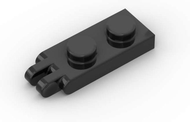 Yiran toy Scharnierplatte 1x2 mit 2 Fingern am Ende Bausteine 10-teiliges Set - Bild 1