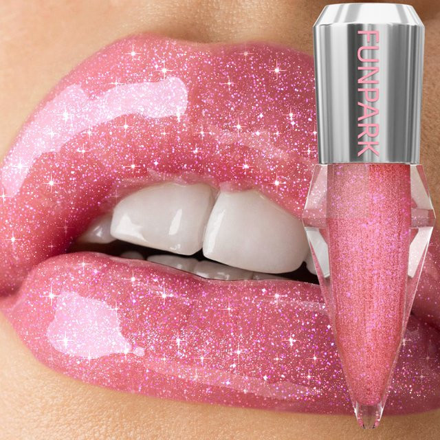 FUNPARK Lipgloss, 8 Farben, Glitzer-Schimmer, getönt, Unisex - Bild 1