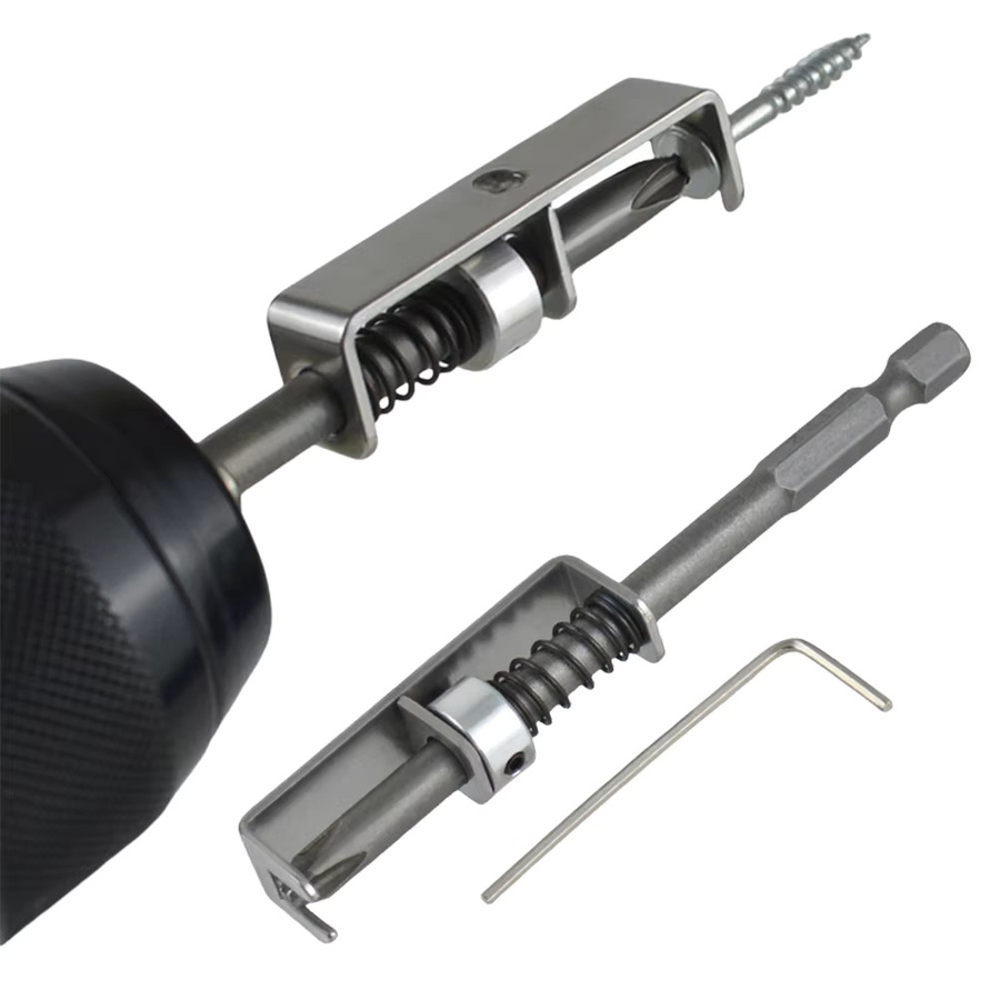 Alloet Federbelasteter Schraubenhalter-Bit, verschleißfester und sturzsicherer Schraubendreher-Bit zur Federpositionierung für Elektriker und Mechaniker - Bild 3