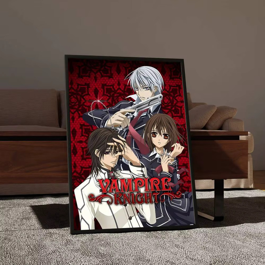 Rastar Anime Vampire Knight Vintage Poster Wandkunst in Multicolour - Bild 4