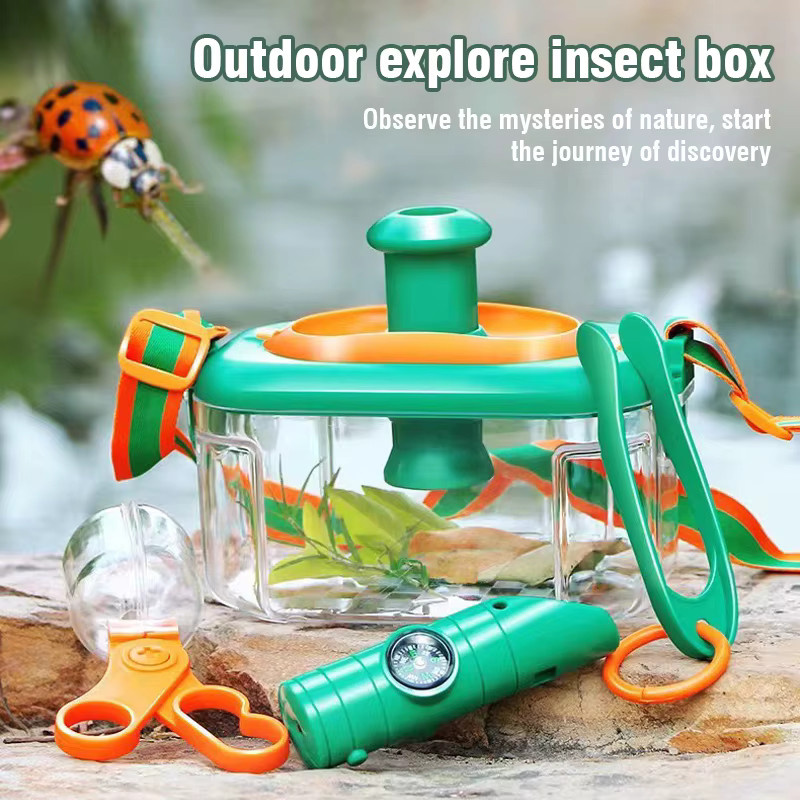 CONUSEA Outdoor Explorer Set Bug Catcher Kit, mit Fernglas, Lupe, Critter Fall, Schmetterling Netz, Spielzeug - Bild 2