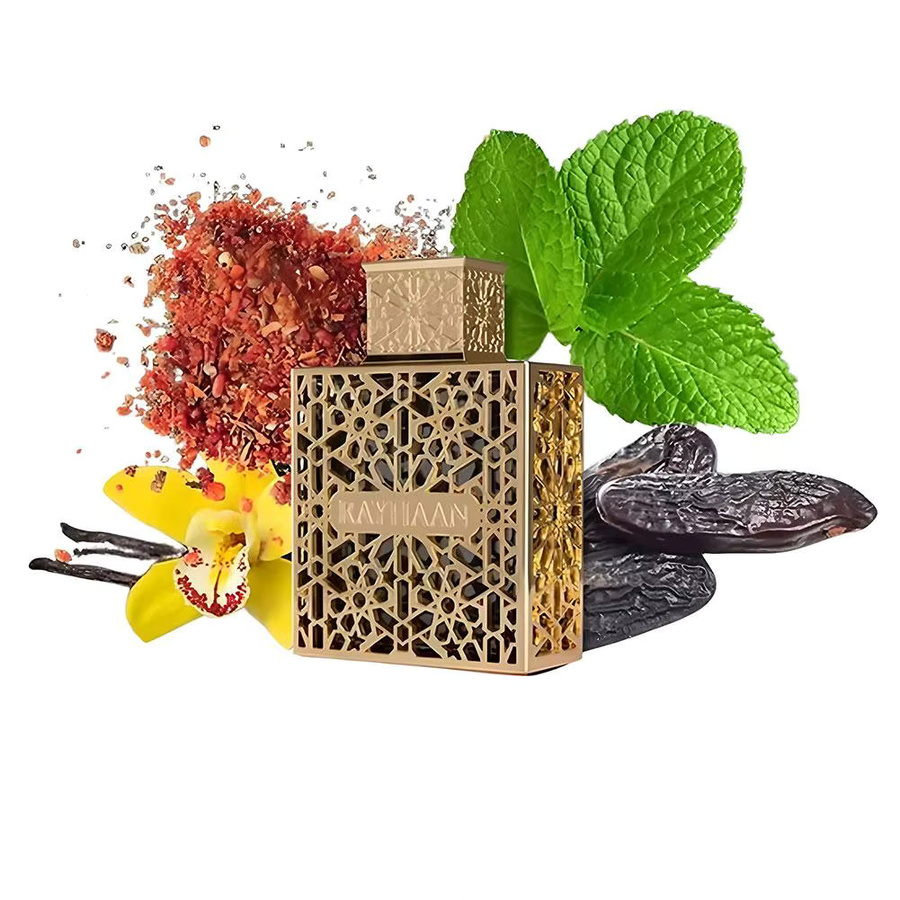 Rayhaan Crimson Eau de Parfum, Unisex, Würzig, Amber, Vanille, Zimt, Geranie - Bild 2