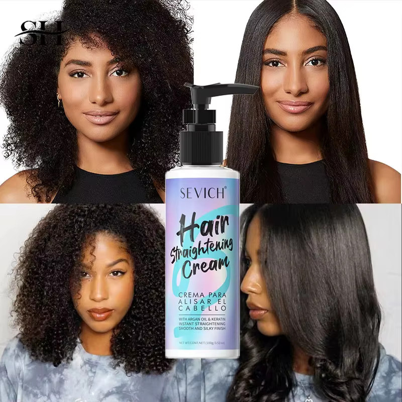 Sevich Keratin-Haarglättungscreme, 100 ml, für lockiges und strapaziertes Haar - Bild 3