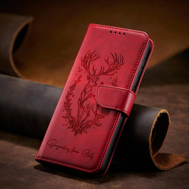 3D Tier Leder Handyhülle im Buchdesign für Xiaomi Redmi Note 14 13 12 11 10 9 Pro 5G 14C 13C 12C 10C 12S 11S 10S 10A 9A 13C - Bild 1