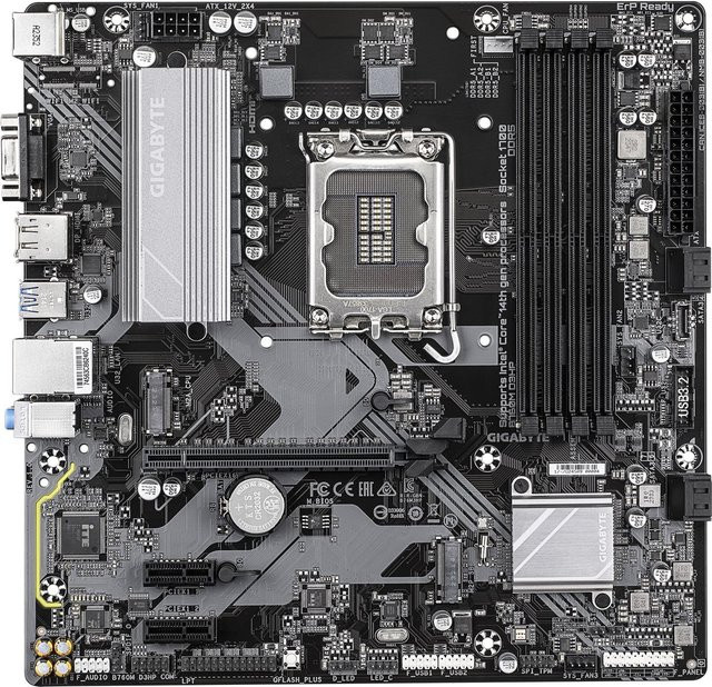 Gigabyte B760M D3HP Motherboard micro ATX LGA1700 B760 Chipsatz DDR5 Schwarz - Bild 1