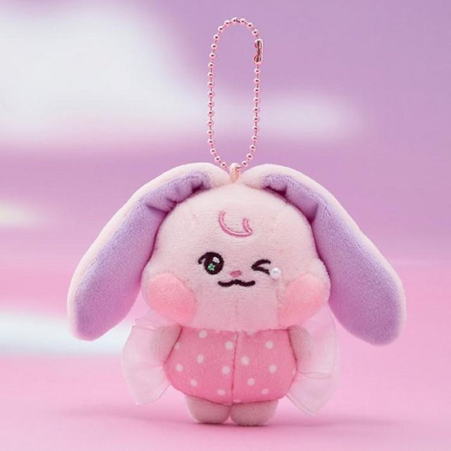 NCT DREAM Mini-Plüsch-Schlüsselanhänger Jaemin, white, Unisex - Bild 1