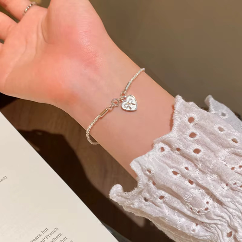 Love Bow Armband, Silber - Bild 5