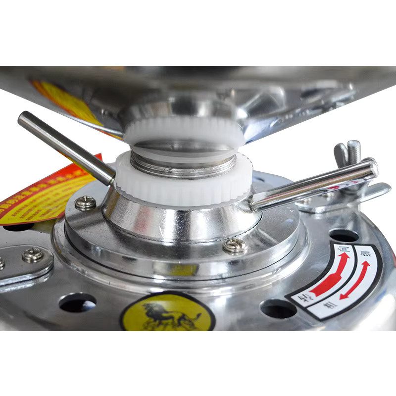 YunlinLi Multifunktionale Kommerzielle Sesampaste Maschine aus Edelstahl in Silber zur Herstellung von Erdnussbutter und Sesampaste - Bild 4