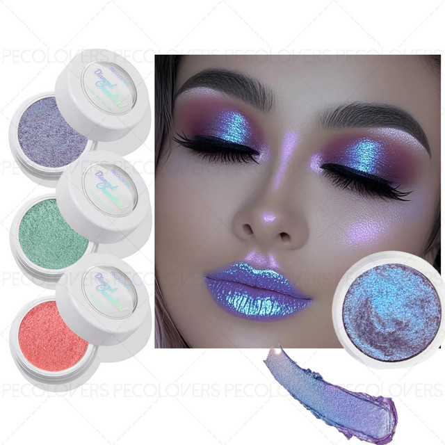 Chamäleon-Glitzer-Lidschatten-Puder, schimmernd, Unisex - Bild 1