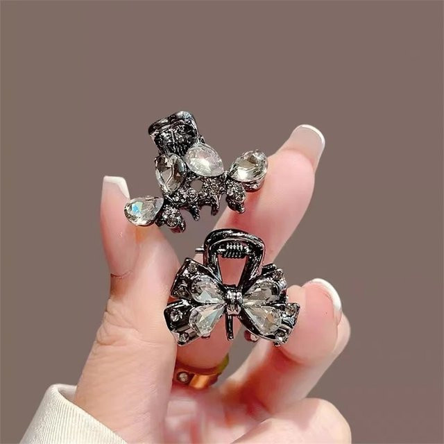 Haarnadeln Bowknot Strass, Damen - Bild 1