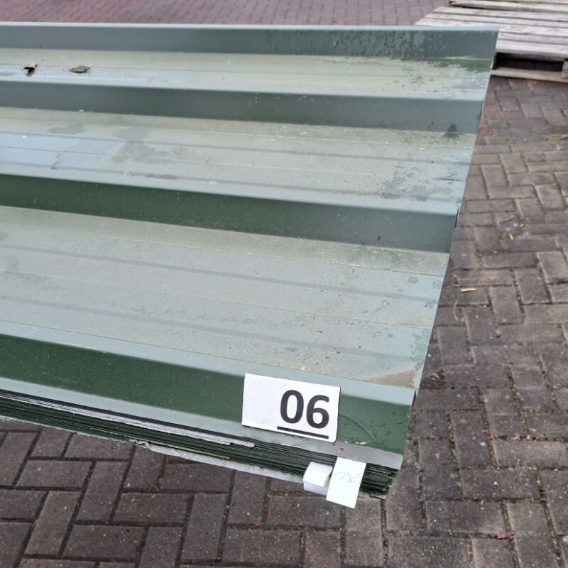 Trapezblech Dach Friedrich von Lien AG Chromoxidgrün RAL 6020 Länge: 250 cm - Bild 1