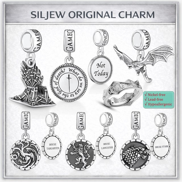 SilJew Charm 925 Silber, Perle, Damen - Bild 1