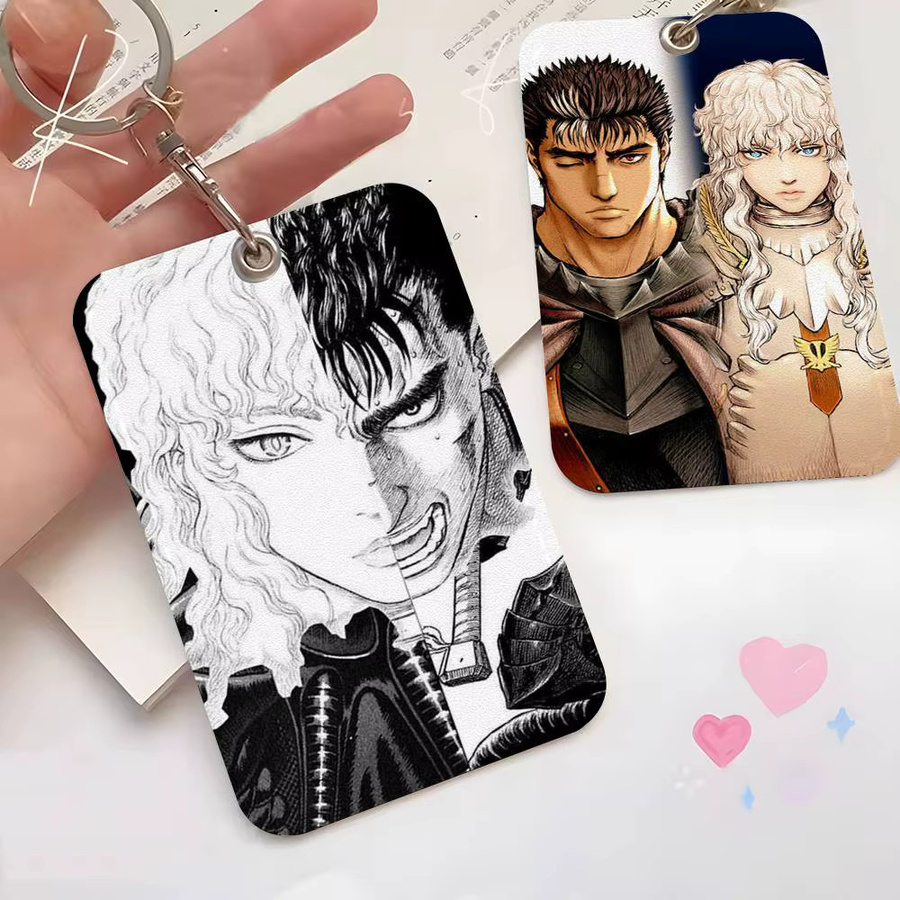 Schlüsselanhänger Anime B-Berserk Guts And Griffith, Leder - Bild 2
