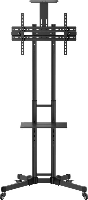 BlueBuilt Mobiler TV-Ständer für 32-70 Zoll in Schwarz - Bild 1