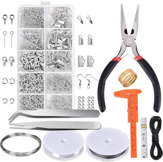 Schmuckherstellungszubehör-Set, Schmuckreparaturwerkzeug, Unisex - Bild 1