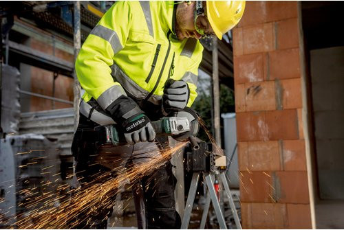 Metabo Akku-Winkelschleifer W 18 L BL 9-125 in Grün, 18 V, bürstenlos, 125 mm - Bild 1