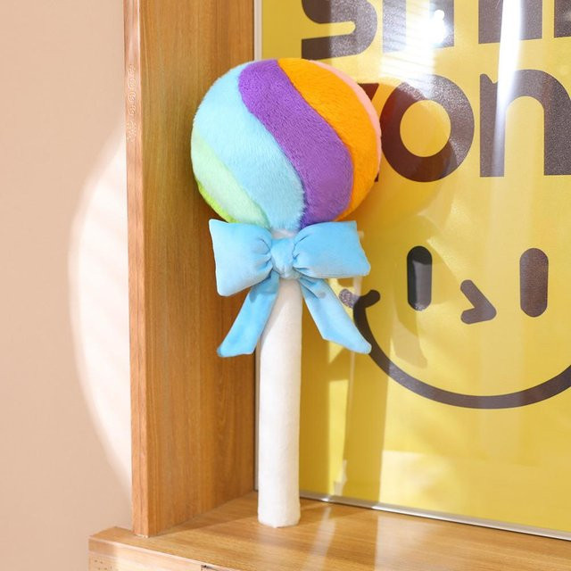 Bunte Süßigkeitenpuppe Plüschtier, blau, ab 3 Jahren - Bild 1