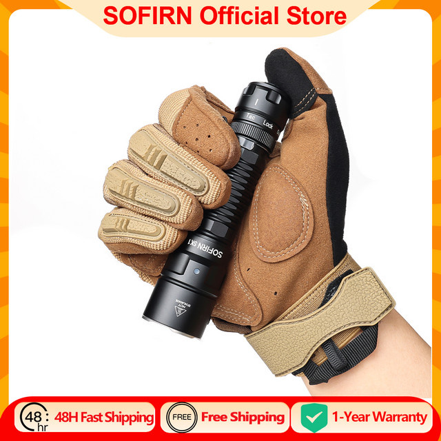 Sofirn SK1 SFT25R Taktische LED Taschenlampe mit 1300 Lumen und 18650 Akku - Bild 1